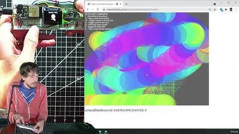 Make an Accelerometer-based Paintbrush and Custom Paint App in p5.js
