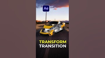 Car Transformation Effect in After Effects #aftereffects #tutorial #transformation