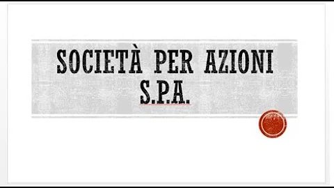 Che significa Azienda SPA?