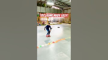 How to Do a 180° Jump on Skates | Easy Skating Tutorial for Beginners