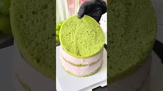 Immersive Cake Making | Creamy Pudding + Red Guava 🍮 #chocolatechallenge #RedGuava #GuavaCake