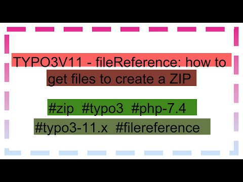 TYPO3V11 - fileReference: how to get files to create a ZIP