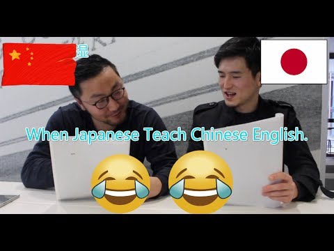 when-japanese-teach-chinese-english-!haha|super-funny-english-class