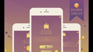 Quiz App Buildbox Template 2.3.5 screenshot 1