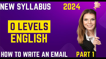 O Levels English Email Writing |Improve your English