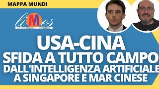 Usa-Cina, sfida a tutto campo. Dall'intelligenza artificiale a Singapore e Mar Cinese Meridionale