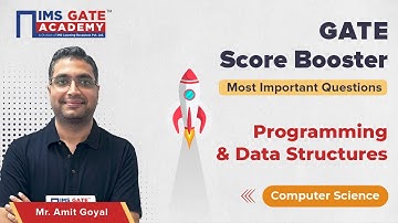 Programming & Data Structures for GATE 2023 | GATE Score Booster by Amit Goyal