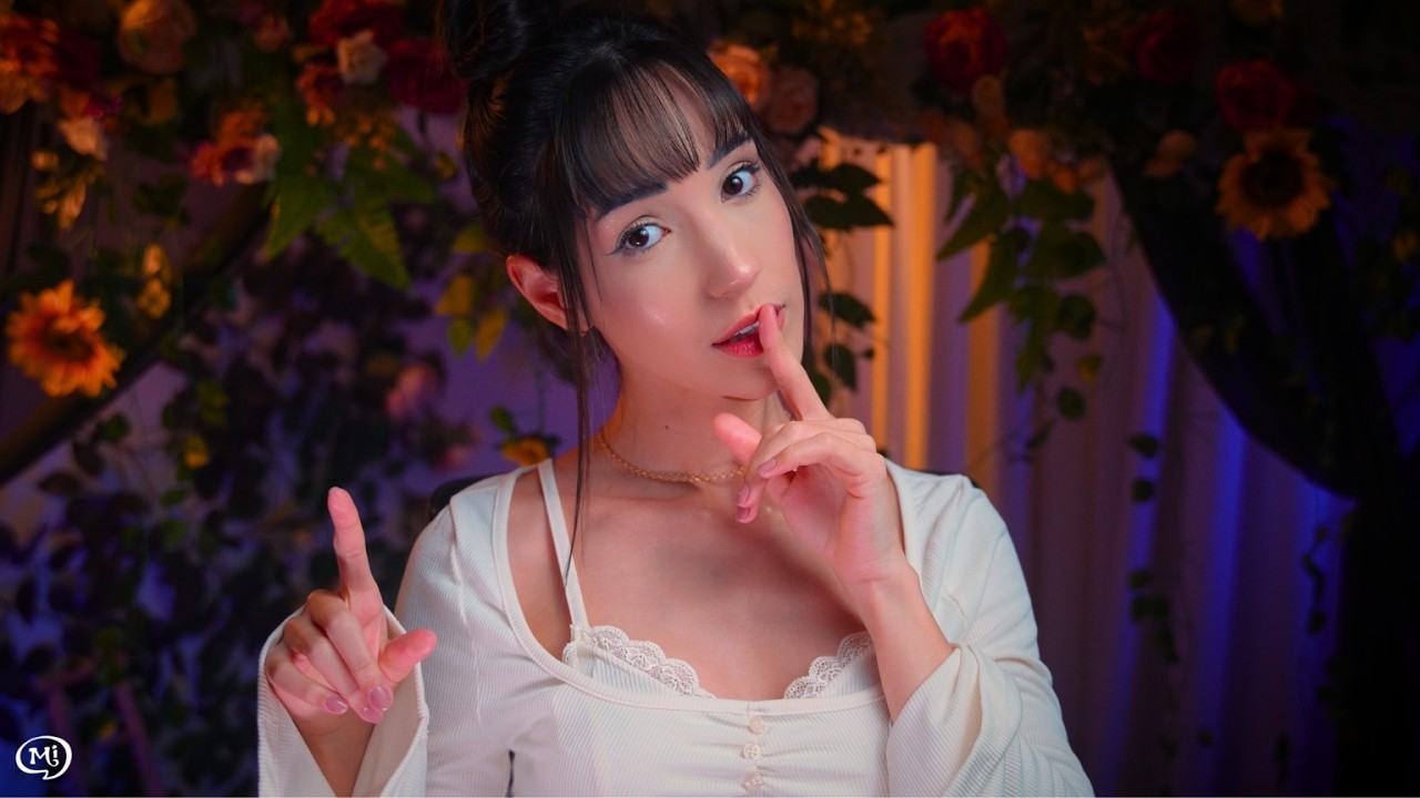 ASMR te mandando beijinhos depois de um dia super cansativo | MOUTH SOUNDS AND DELICATE KISSES 🤍 4K