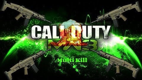 MW3 Multi Kill (SICK)