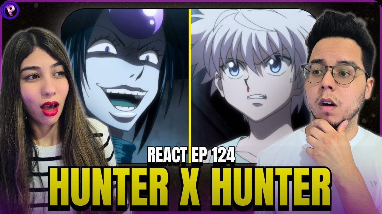 KILLUA VS PALM! REACT HUNTER X HUNTER EP 124 DUBLADO