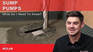 The Top 5 FAQs About Sump Pumps - Acculevel