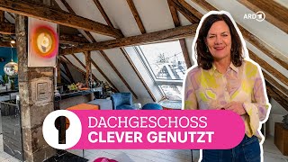 Kleine Dachwohnung einrichten mit kreativen Ideen und viel Licht | SWR Room Tour