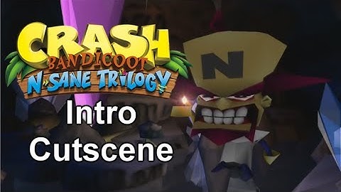 Crash Bandicoot 2: Cortex Strikes Back Intro | Crash Bandicoot N. Sane Trilogy Cutscene PS1 Montage