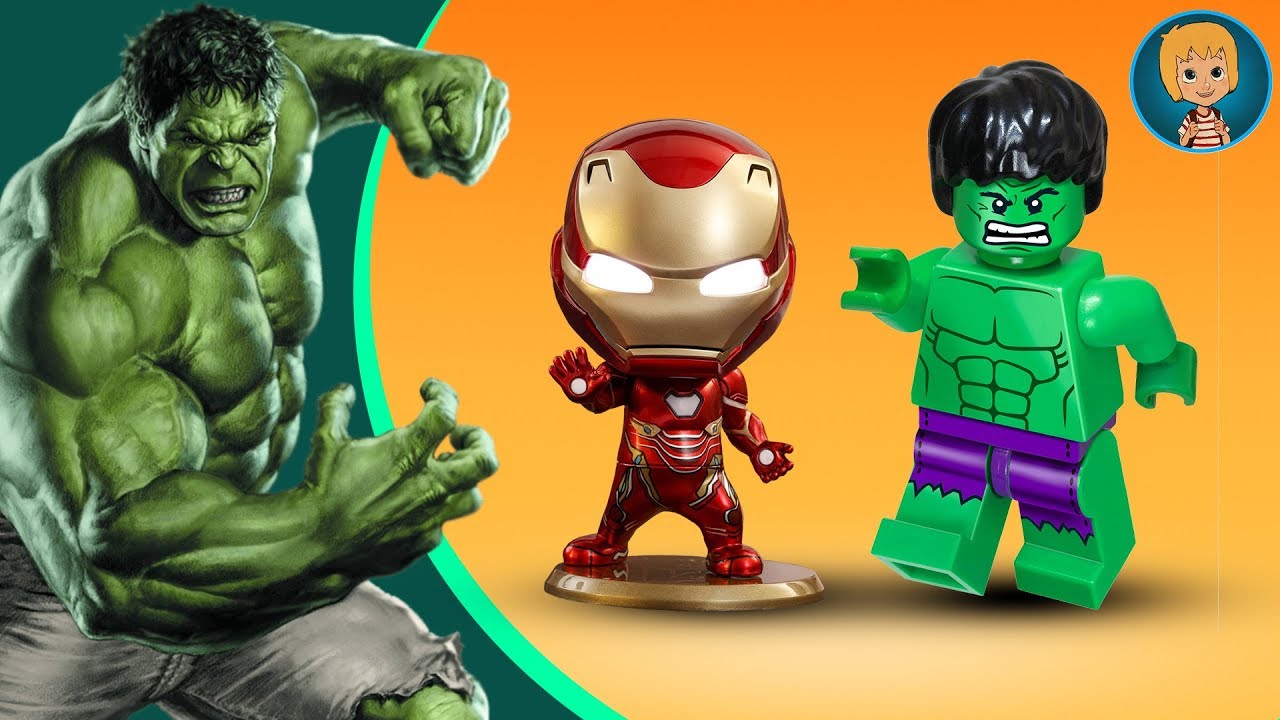 HULK IN ACTION! Iron Man + SpiderMan Epic Battle (Gertit ToysReview)