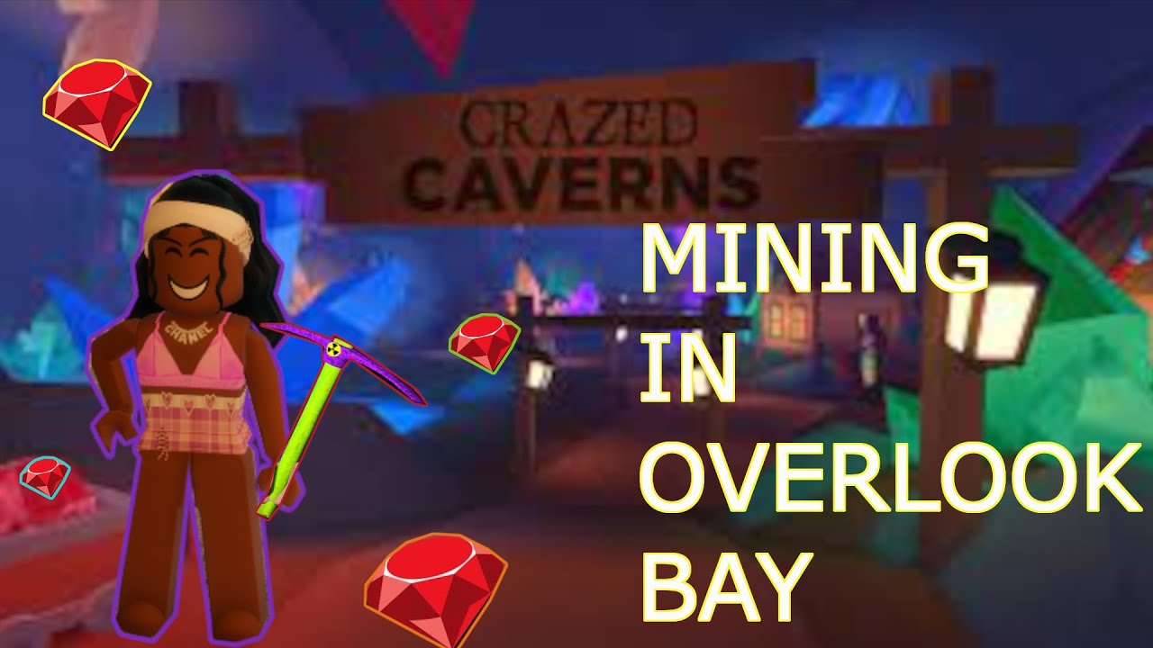 Mining In Overlook Bay | Roblox Overlook Bay