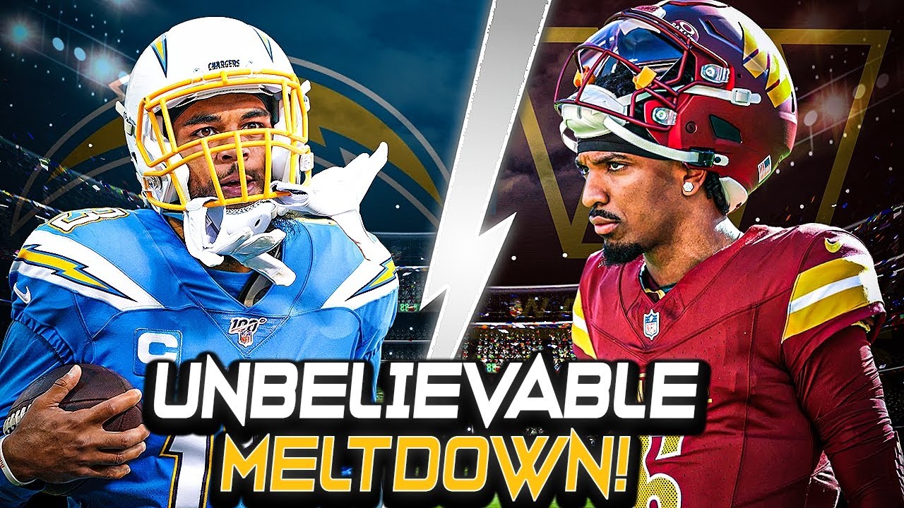 Chargers COLLAPSE Against Commanders