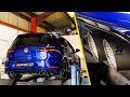 Fitting a LOUD Akrapovic Exhaust to my Golf R!