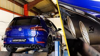 Fitting a LOUD Akrapovic Exhaust to my Golf R!