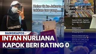 Menyesal! Intan Nurliana Turis Malaysia Kapok Beri Indonesia Rating 0