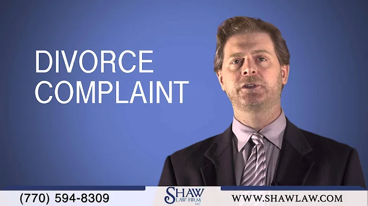 Process Of Filing Divorce Complaint in State of Georgia