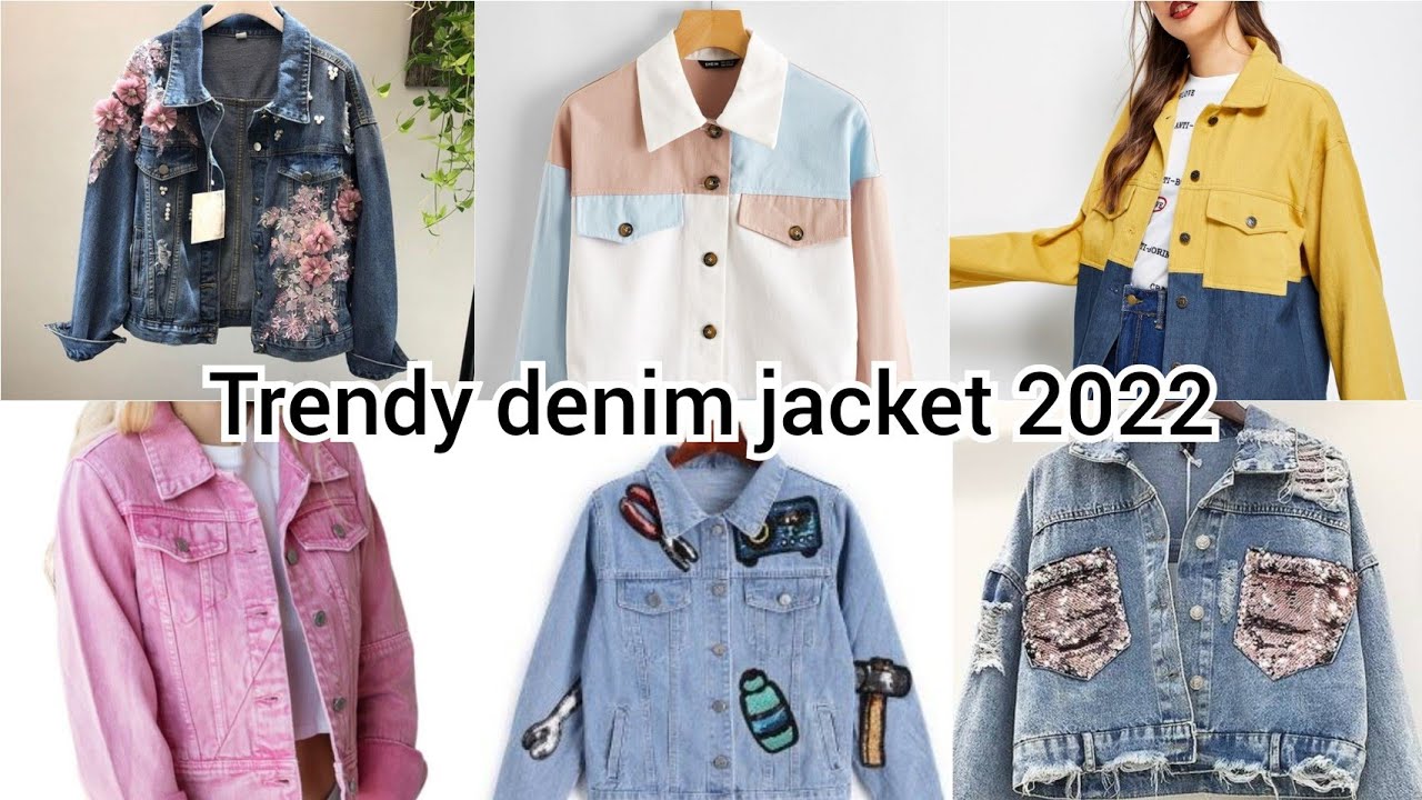 Solid Denim Long Sleeves Wear Fancy Stylish Denim Cotton Jacket Full Sleeve  Solid For Women And Girls Pack Of-1 Blue Size ( S,M,L,XL)
