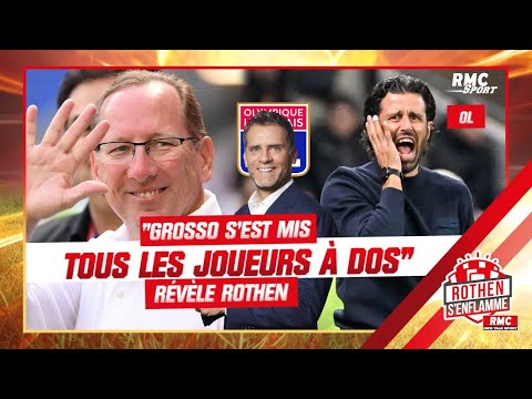 OL : "Grosso s'est mis tous les joueurs à dos" révèle Rothen qui tacle aussi Textor