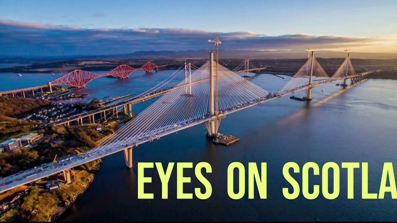 Crossing the Majestic Queensferry Bridge | Scotland Road Trip