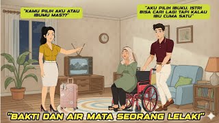 BAKTI DAN AIR MATA SEORANG LAKI LAKI | Kartun Animasi Drama