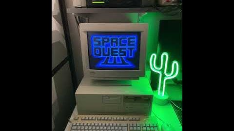 Space Quest III intro on Roland MT-32 #shorts #dosgames #roland