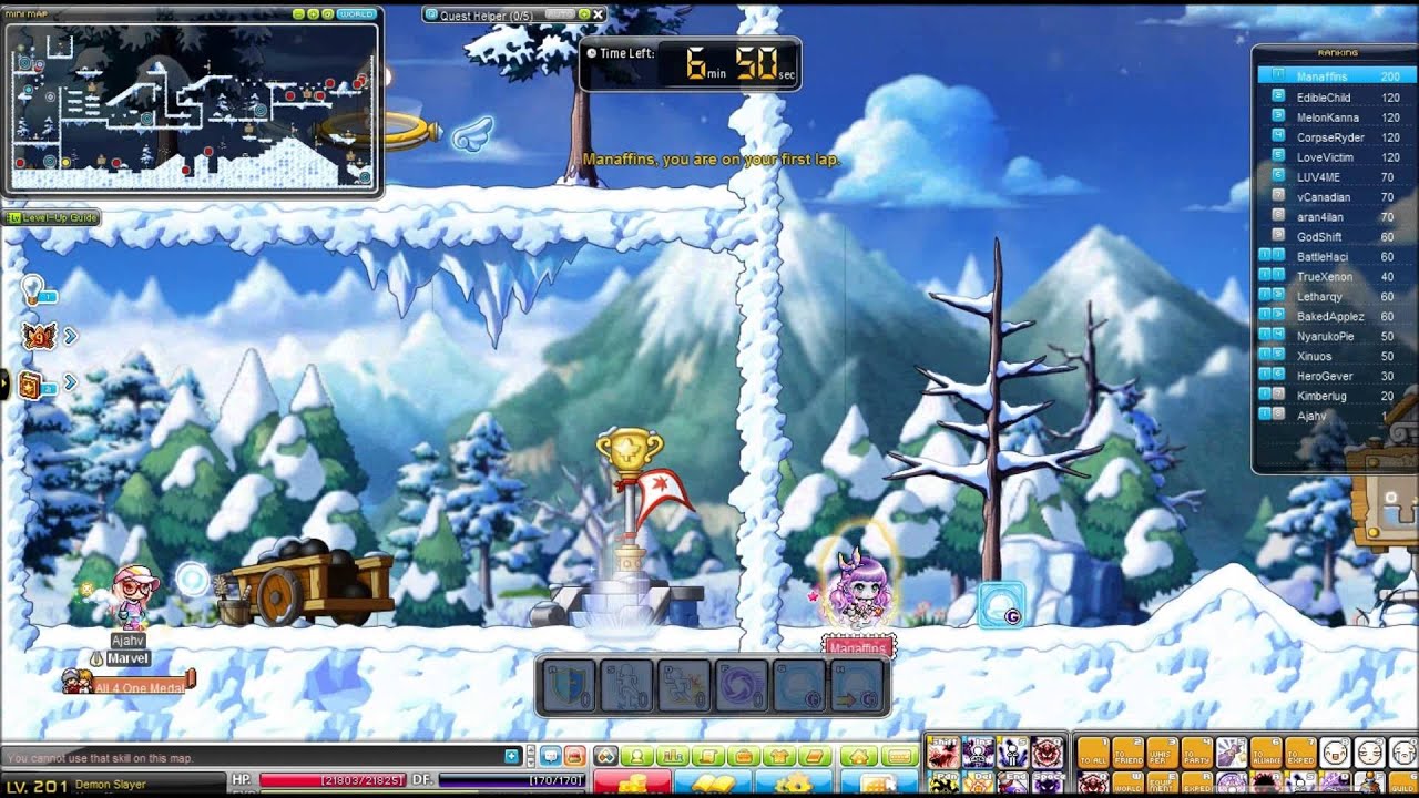 flag race, maplestory, maplestory flag race, maplestory cliche, clich...