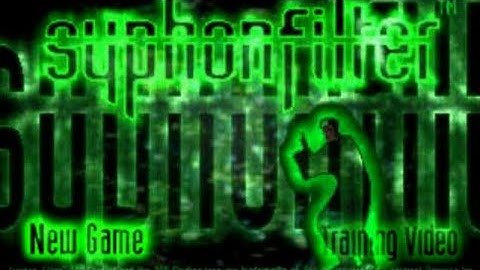 Syphon Filter Title Screen and Demo Mode PS5!