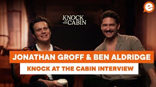 Jonathan Groff & Ben Aldridge reflect on THAT ending of Knock at the Cabin