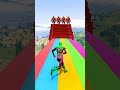 GTA 5 Epic Water Ragdolls | Spider-Man Jumps / Fails ep.20021 #shorts