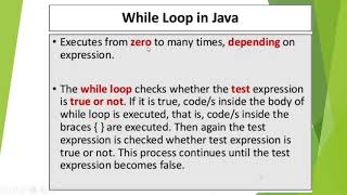 Object Oriented Programming  Lec 16 Loops in JAVA Part 1 BSCS & IT 2nd Semester 7th Oct Fall 2020