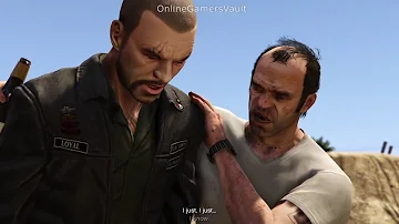 GTA 5 Trevor Has Sex With Johnny's Girlfriend And Kills Him After With His Boot