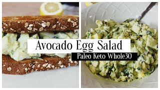 The Best Avocado Egg Salad! Paleo | Keto | Whole30 Approved (Recipes for weight loss) by Sandy Beach 153 views 2 years ago 2 minutes, 48 seconds