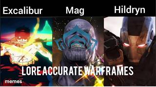 Warframes Explained Lore Accurately