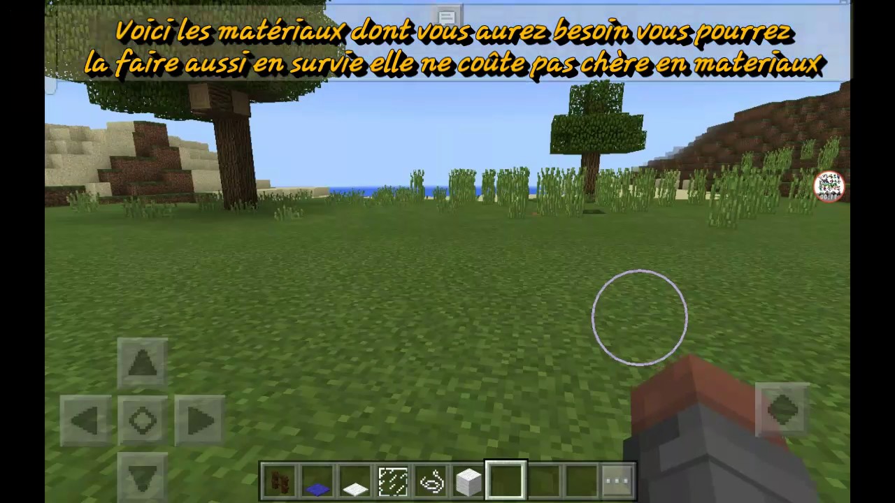 TUTO:comment faire une table de ping pong sur minecraft facilement
