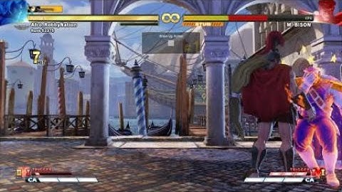 STREET FIGHTER V Gill Corner Carry Combos