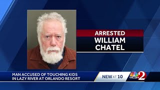 Florida man in his 70s accused of touching kids in lazy river at Orlando resort