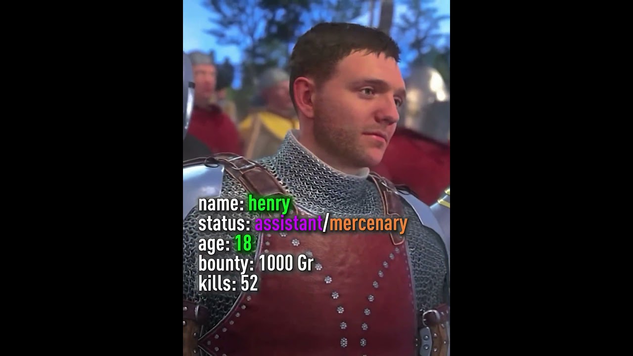 Henry before vs Henry of Skalitz after 🗡🛡