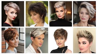 Top 15 Short Haircuts for Women | Short Bob \& Pixie Hair Transformations@HaircutBob-xs3zp