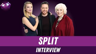 Split: James McAvoy, Anya Taylor-Joy \& Betty Buckley Interview Q\&A Panel Discussion DID