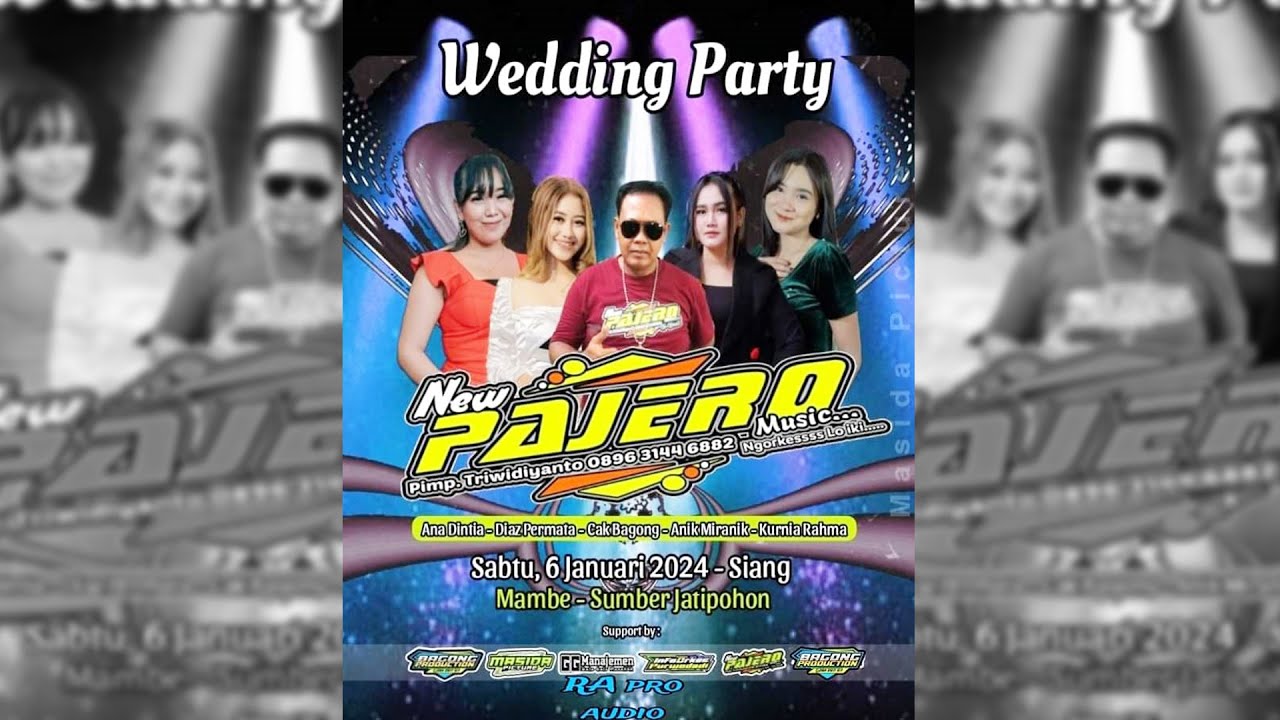 🔴#LIVE PAJERO GELA GELO | JATIPOHON GROBOGAN | RA PRO AUDIO LEBAK | 06 JANUARI 2024