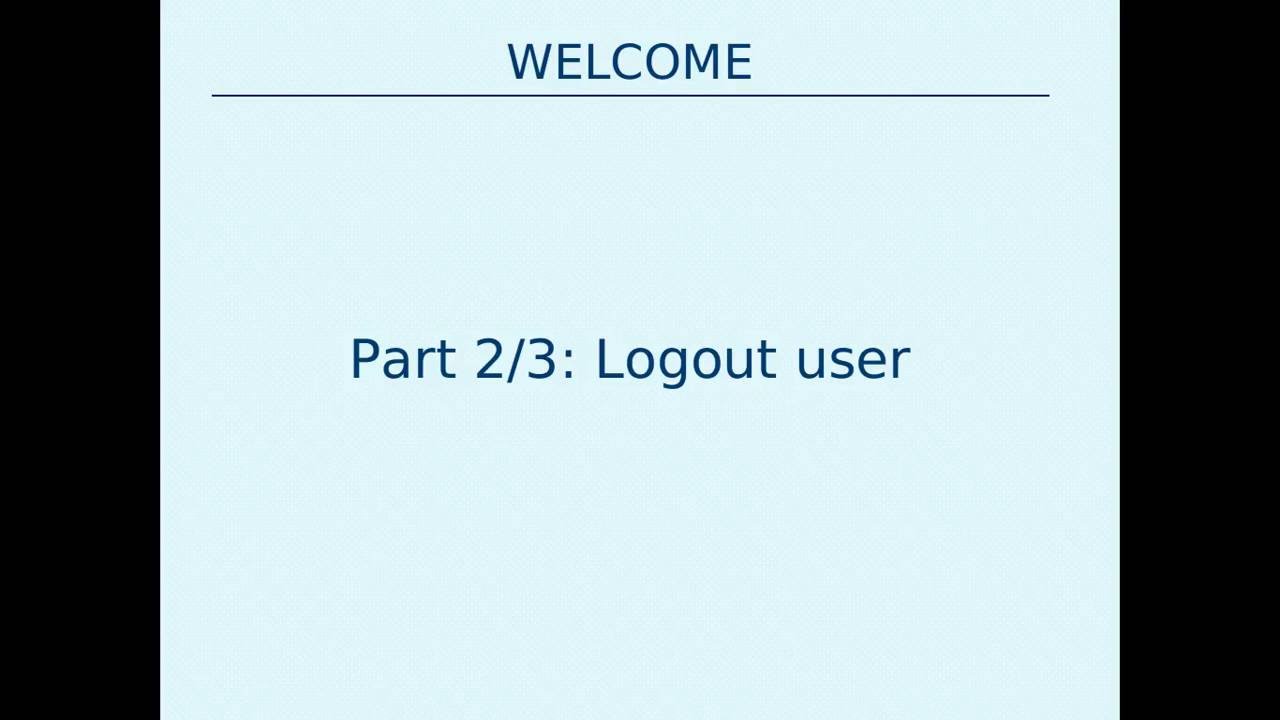 Logout user PHP and MySQL 3