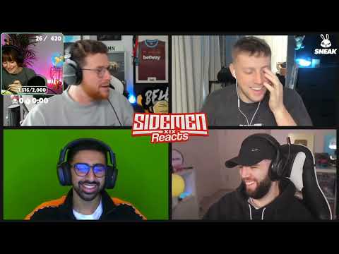 Freya React To Sidemen React To Funniest Moments Caught On Live Tv!