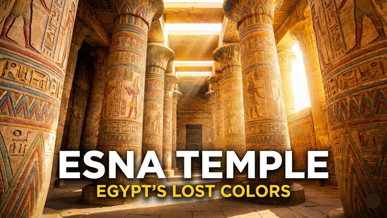 Egypt I Ancient ESNA EXPOSED After 1000 Years I Temple of Khnum