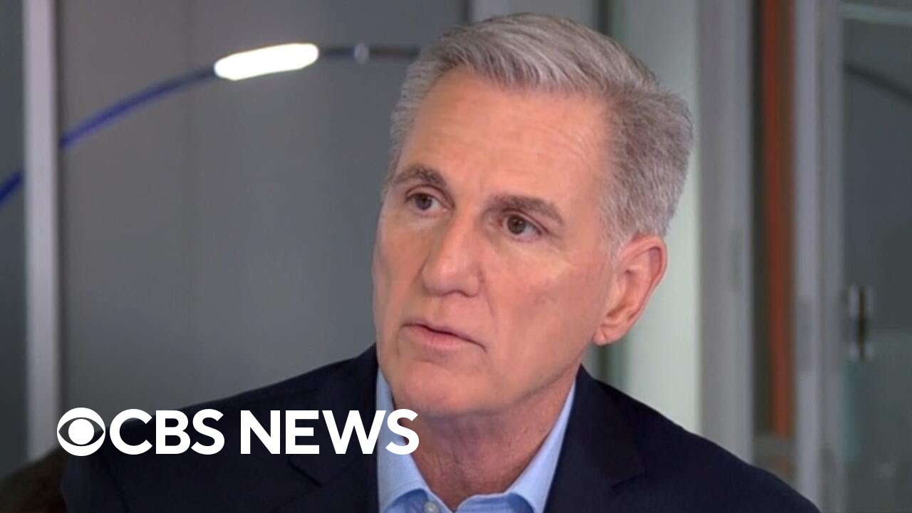 Former House Speaker Kevin McCarthy says Rep. Tony Gonzales should resign