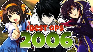 Top 70 Anime Openings of 2006