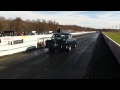 55 chevy wheelie at cecil